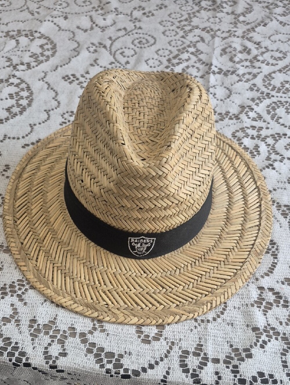 47 Brand Raiders Straw Fedora - Picture 5 of 11